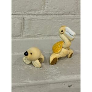 Vintage Pair of Pot Pets 1982 Seal